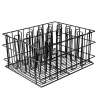 Glass Basket Black 20 Compartments