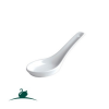 Bistro Chinese Spoon - White commercial grade porcelain - 5.5 inches.