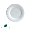 Bistro Round Plate - White - Various sizes.