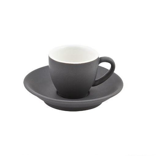 Not quite Black - it's the Bevande Intorno Espresso Cup in Slate and 85ml volume