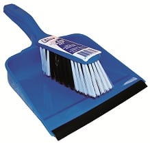 Dustpans and brushes