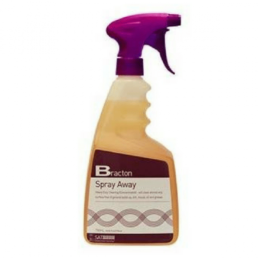 Bracton Spray Away Heavy Duty Cleaner - Purple - 750Ml spray bottle - Cuts through grease, oil, and dirt and disinfects to hospital standards.