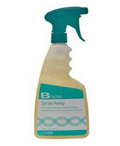 Bracton Spray Away Window & Glass Cleaner - Aqua - 750Ml - Ready-to-use spray pack - Rapid Glass & Window cleaning.