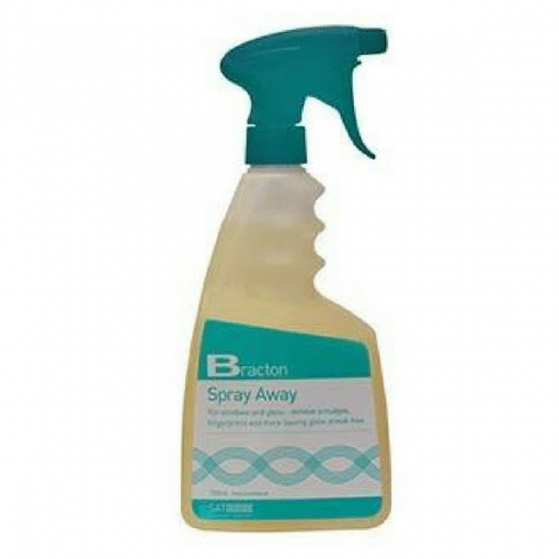 Bracton Spray Away Window & Glass Cleaner - Aqua - 750Ml - Ready-to-use spray pack - Rapid Glass & Window cleaning.